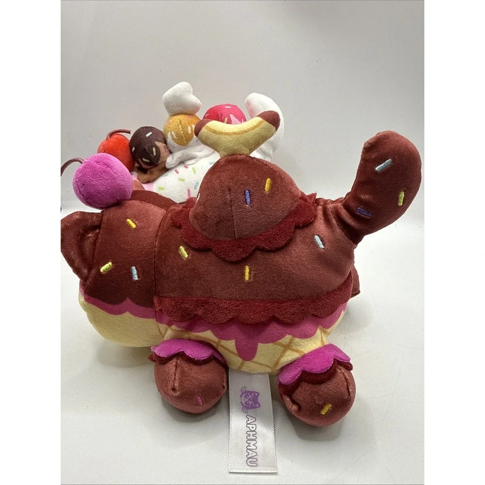Aphmau Meemeows Ice Cream Collector's Edition Plush Lot 2 Neapolitan  Banana Spl
